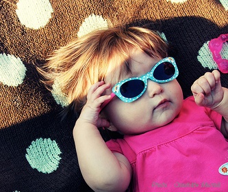 lunettes de soleil pour bébé